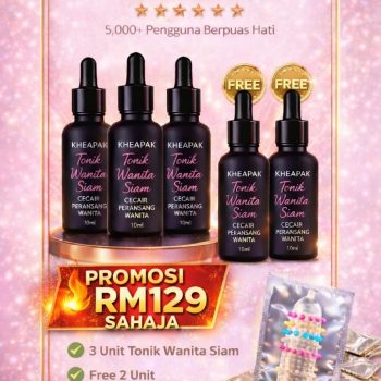 PAKEJ 3 BOTOL KHEAPAK